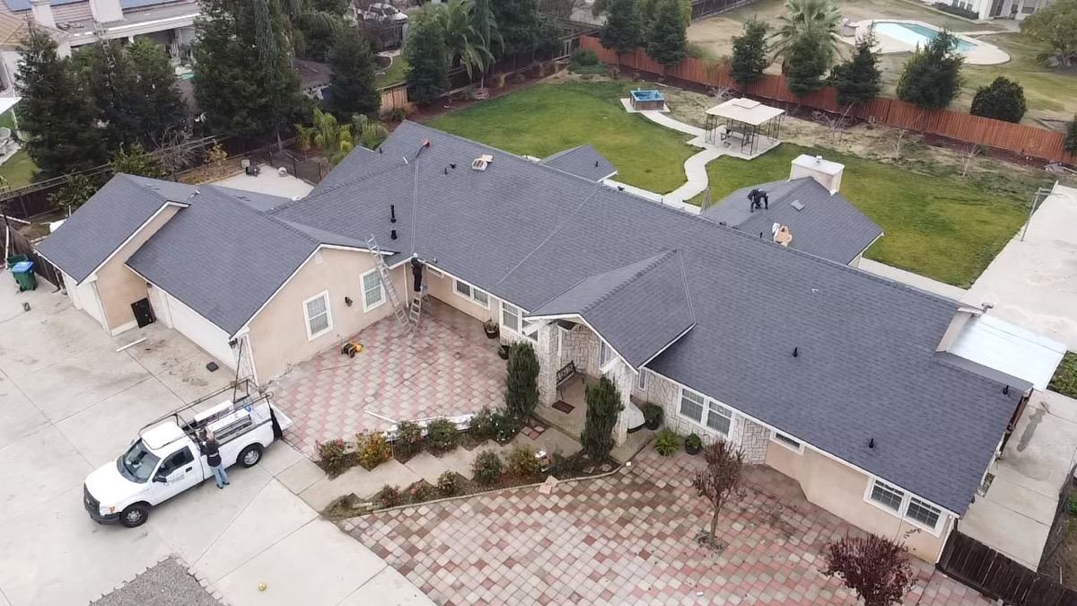 Residential re-roof in Atwater, CA