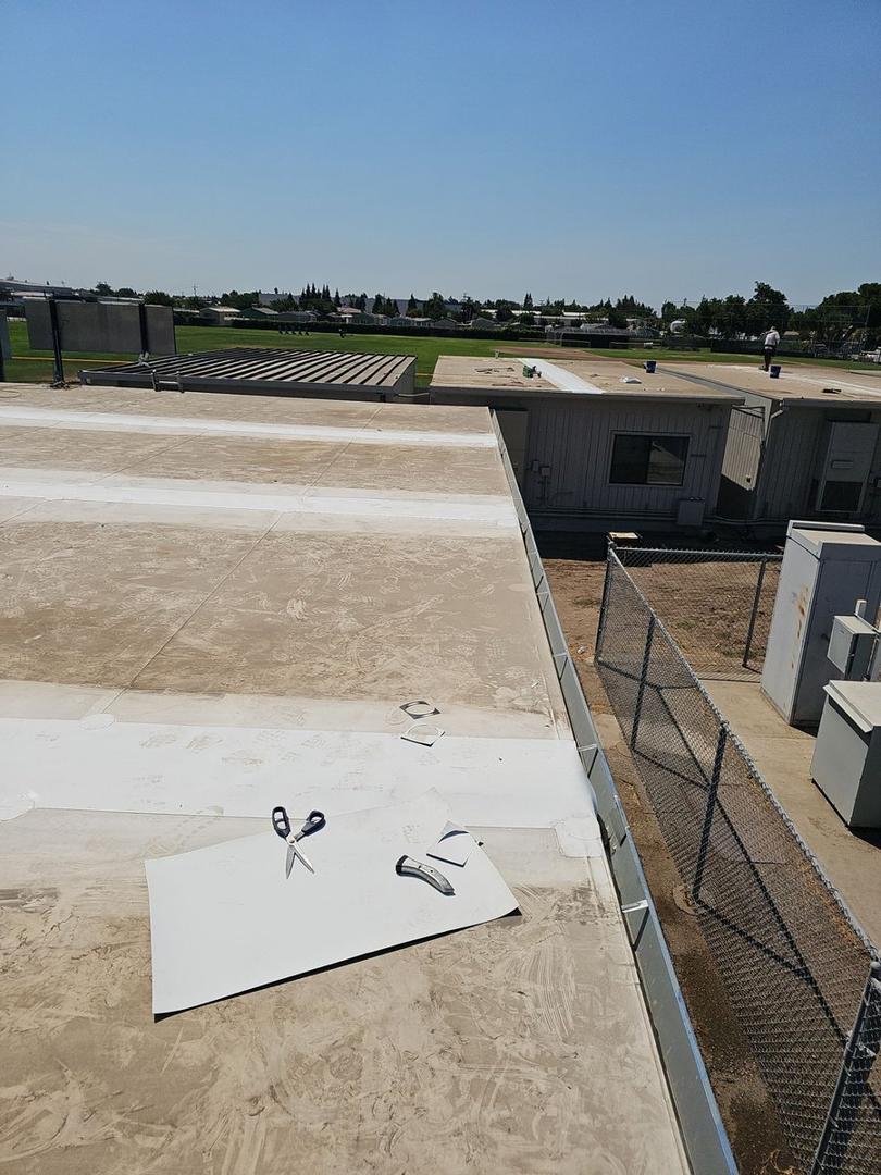 TPO commercial roofing in Manteca, CA